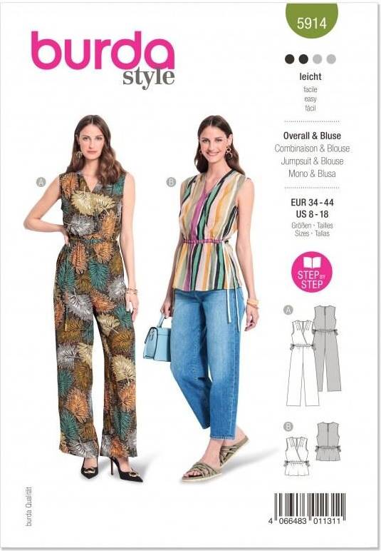 Burda Style Sewing Pattern 5914