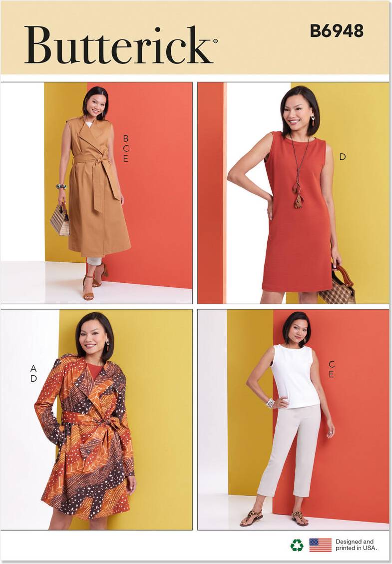 Buttericks Butterick Sewing Pattern 6948