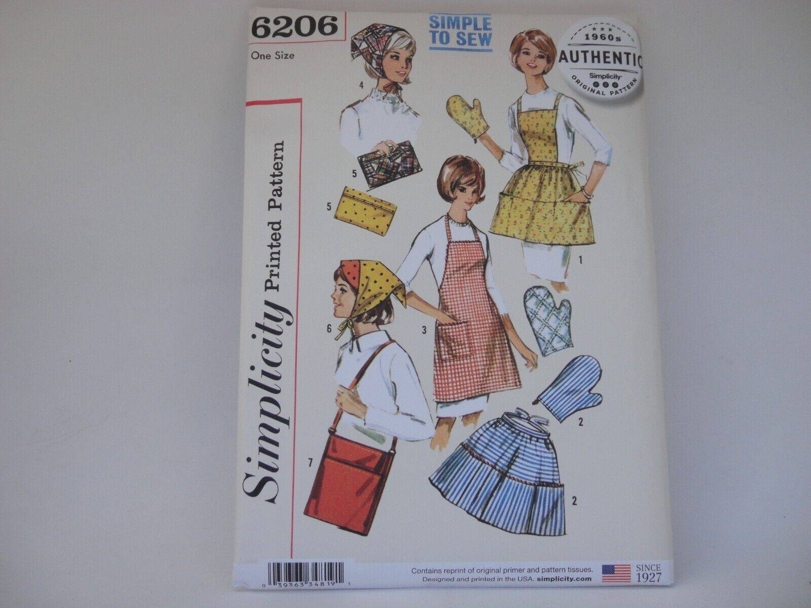 Simplicity Sewing Pattern 6206