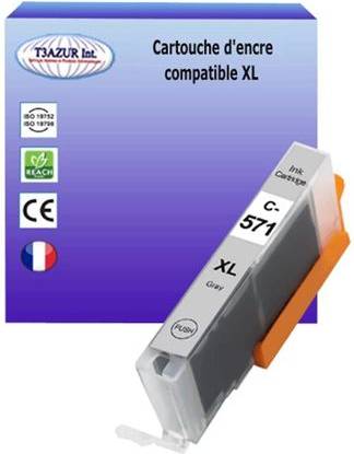 Uprint Ink Compatible CLI571GY XL Ink Cartridge Pack