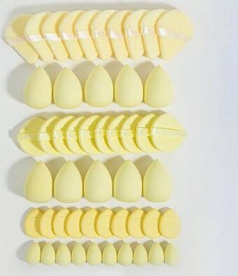 Shein Makeup Tools Set - 10PCS Yellow