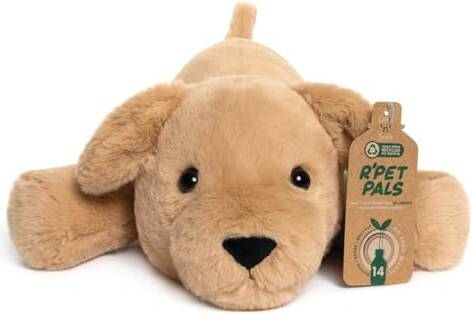 Lesser & Pavey Lesser Pavey Rpet Pals Muttley Laying Dog Teddy For Kids