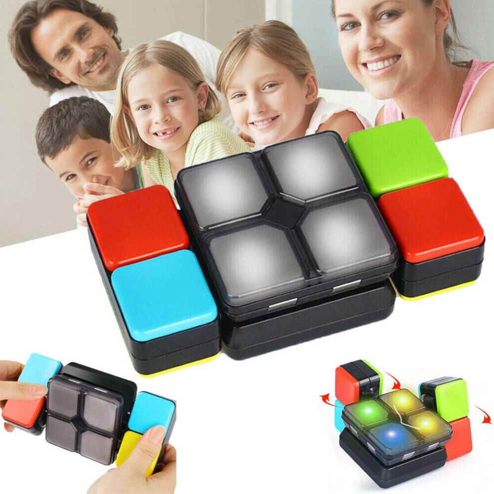 LED Music Magic Cube Puzzle Flip Slide Multiplayer