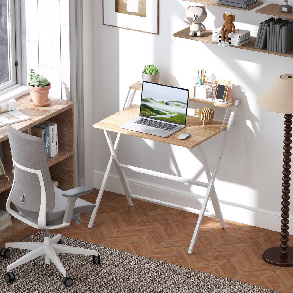 Homcom 81.5 cm Folding Computer Writing Desk