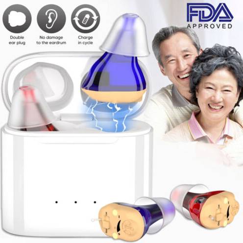 Rechargeable Rechargeable Hearing Aids In-Ear Voice Enhancer