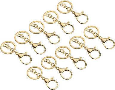 Uxcell Key Chain For Keys - Gold