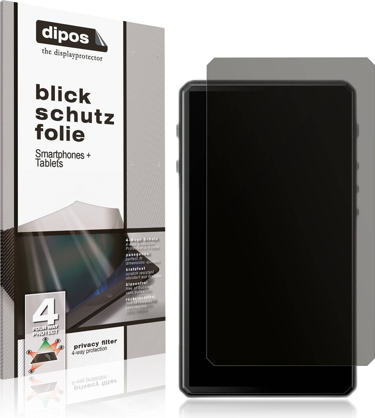 Dipos Screen Protector for Hiby R5 II Privacy Filter