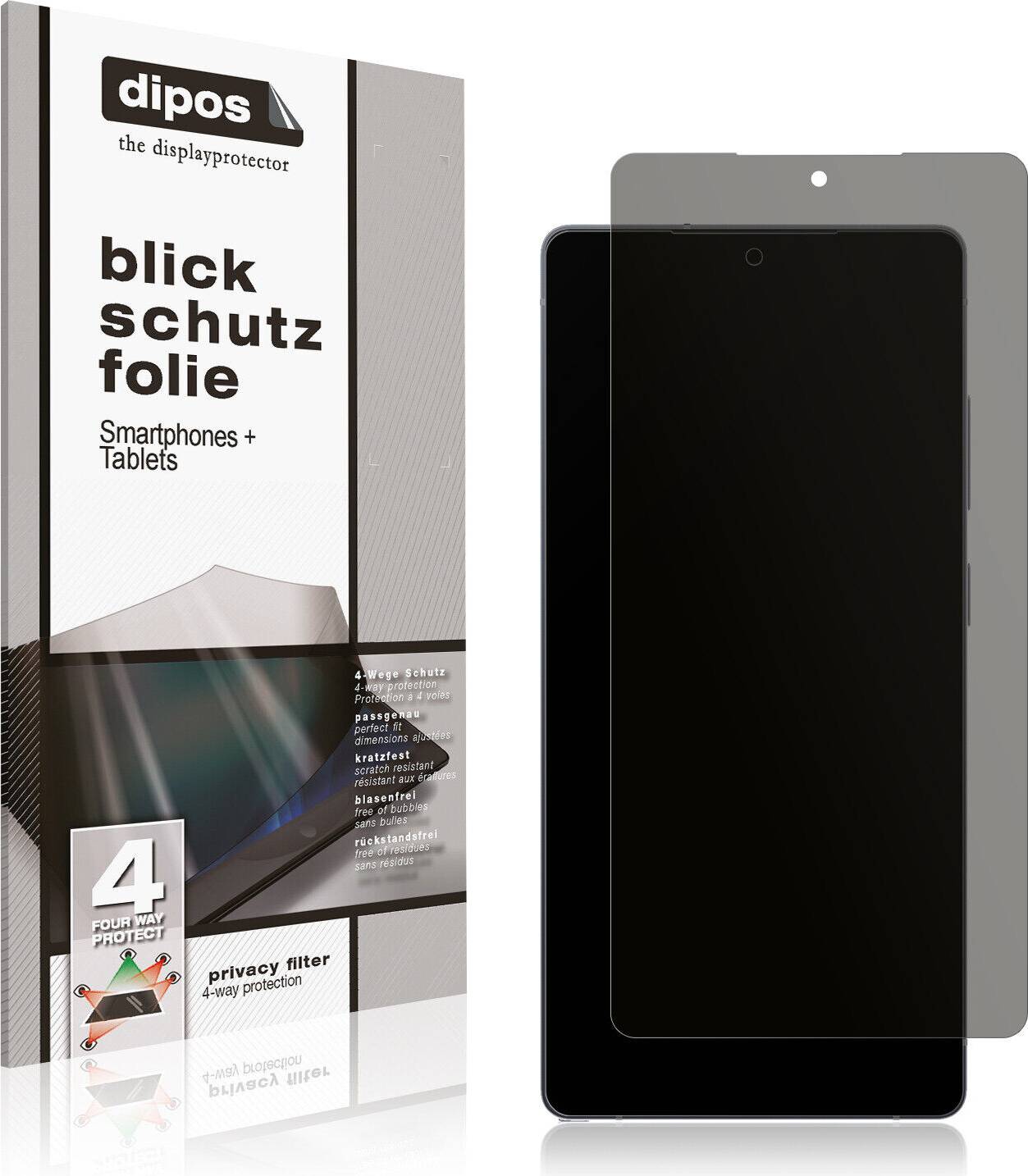 Dipos Screen Protector for FineLife Q88 Pro 4G Privacy Filter