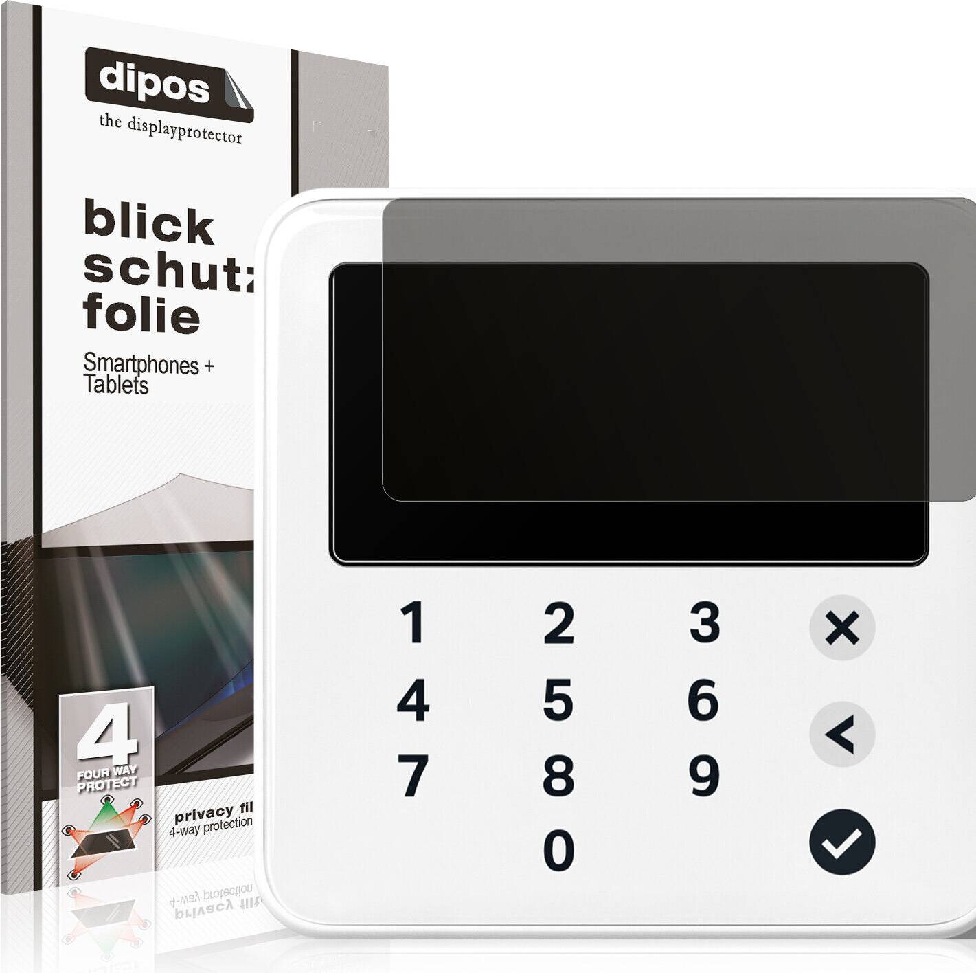Dipos Screen Protector for Sumup Solo Lite Privacy Filter