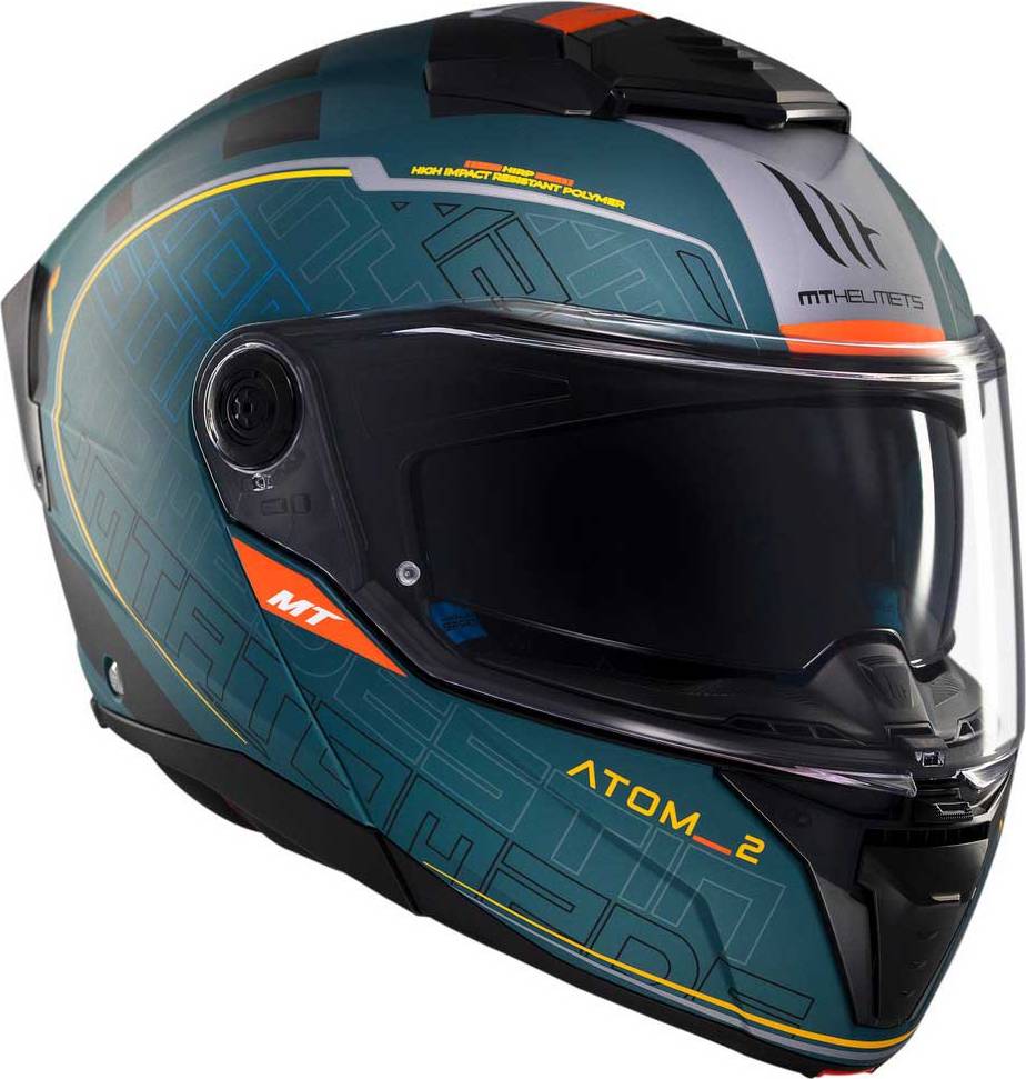 Casco Modular Atom 2 Sv Destiny - Azul