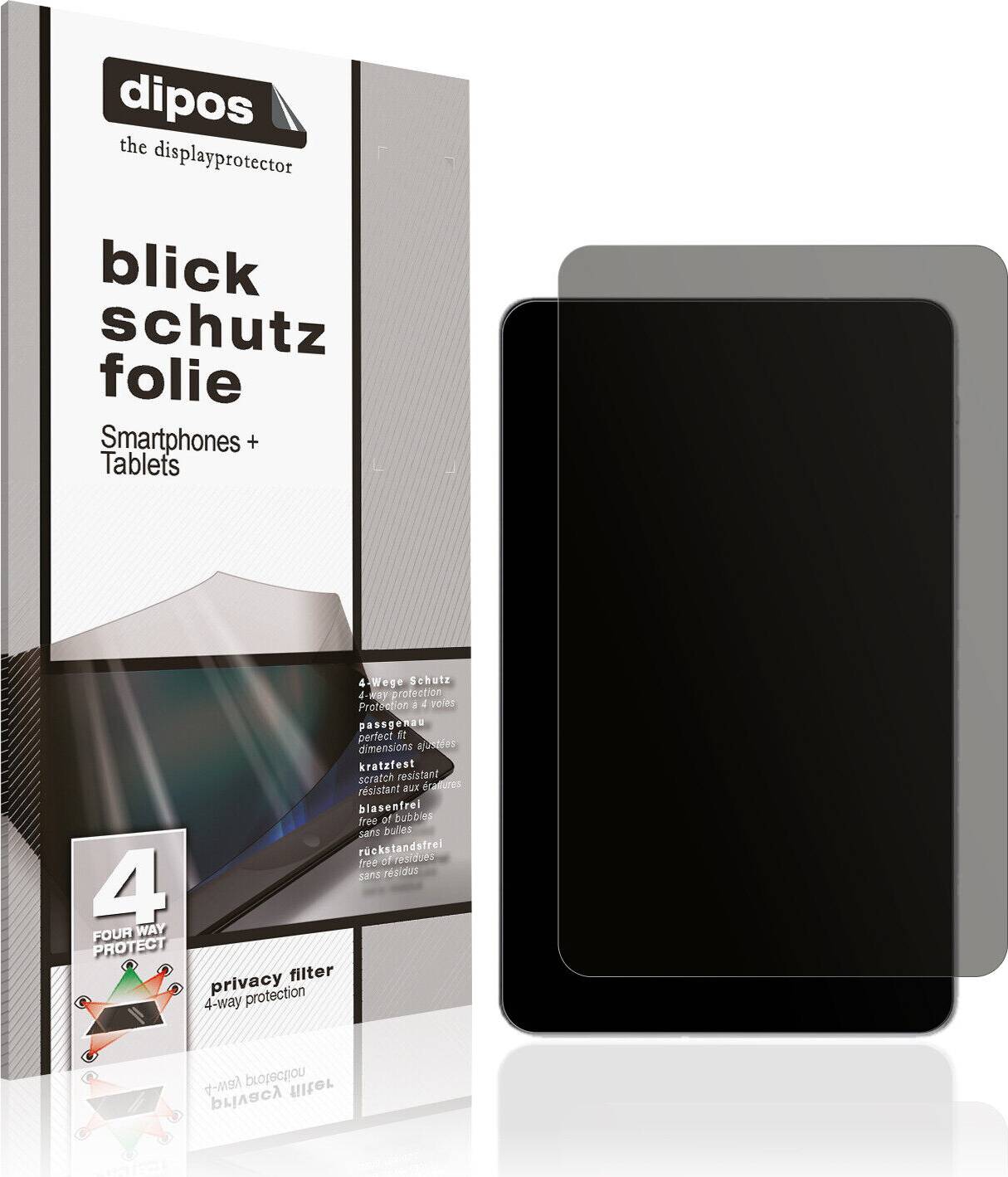 Dipos Screen Protector for AlldoCube Iplay 50 Mini Pro Privacy Filter 4-Way