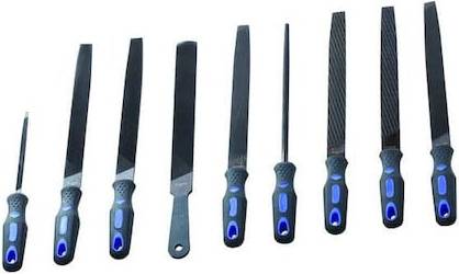 WESTWARD 30PA49 File Set 9 pcs Black Rasp