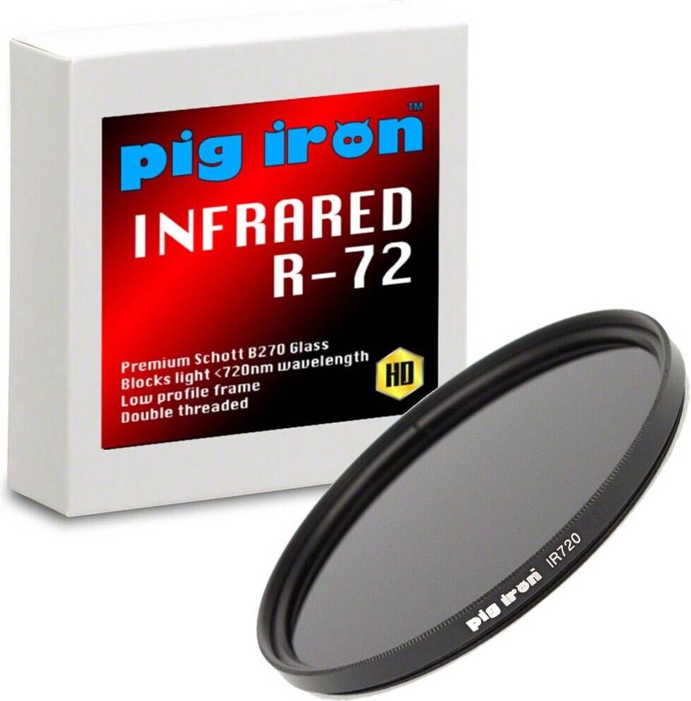 Pig Iron Infrared Filter 67mm R72 Pro