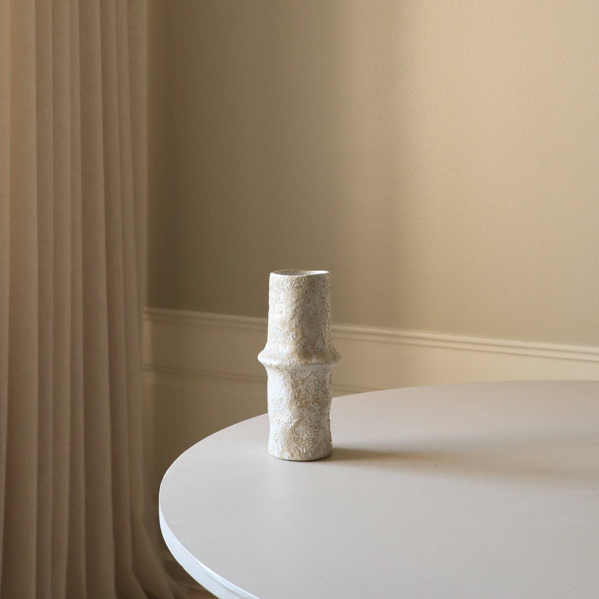 Botané Ceramic Earth Small Gray Vase