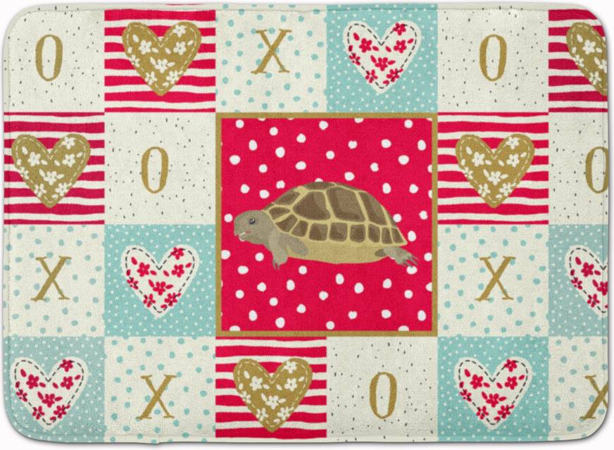 Caroline's Treasures Turtle Machine Memory Foam Mat