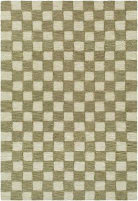 Ebern Designs Rectangle 6' x 9' Area Rug Green