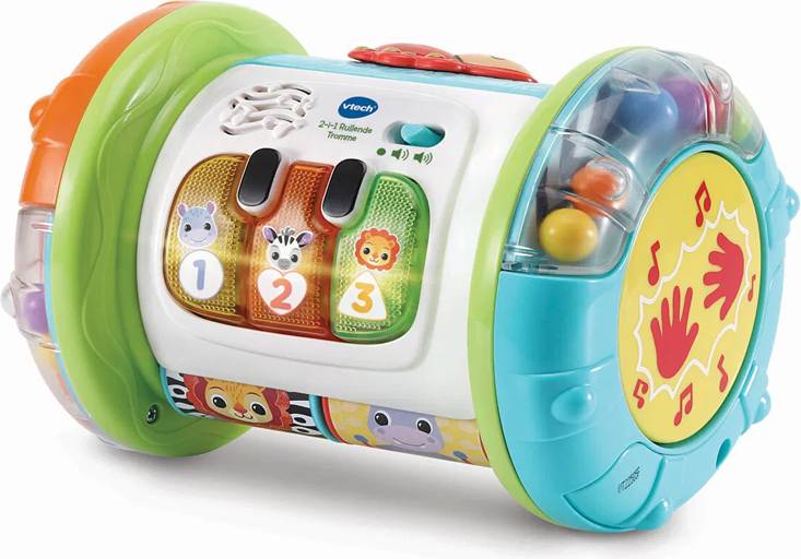 Vtech 2-In 1 Rolling Explorer Trumma