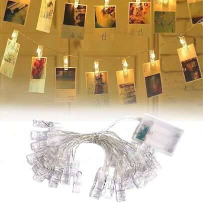 Shein Photo Clip Lights LED Transparent String Light