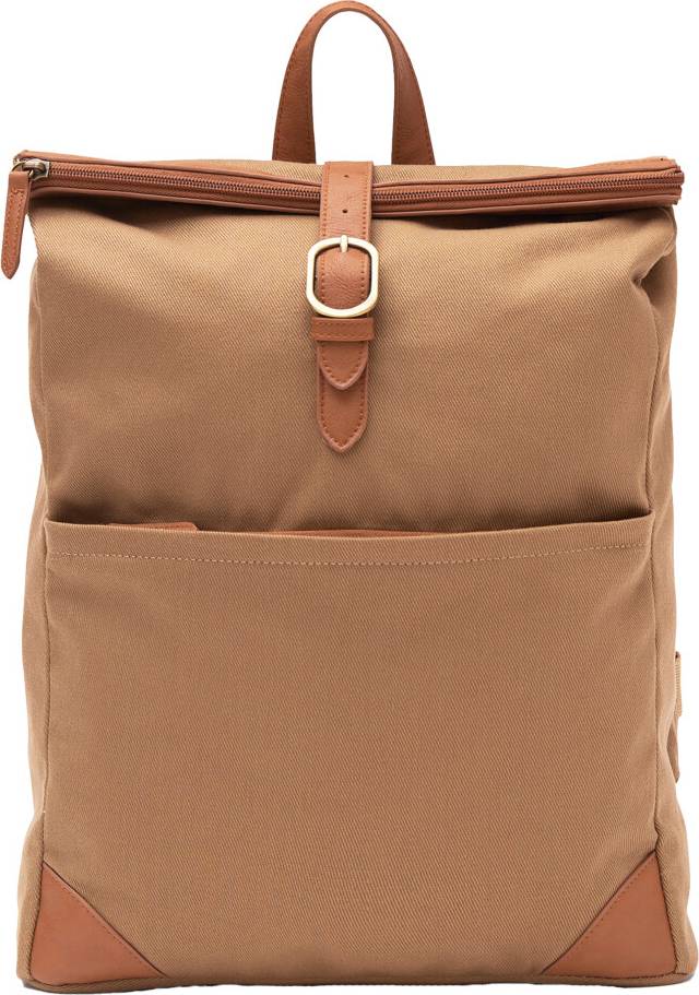 Vinga Sloane Recycled Polyester Rucksack - Brown
