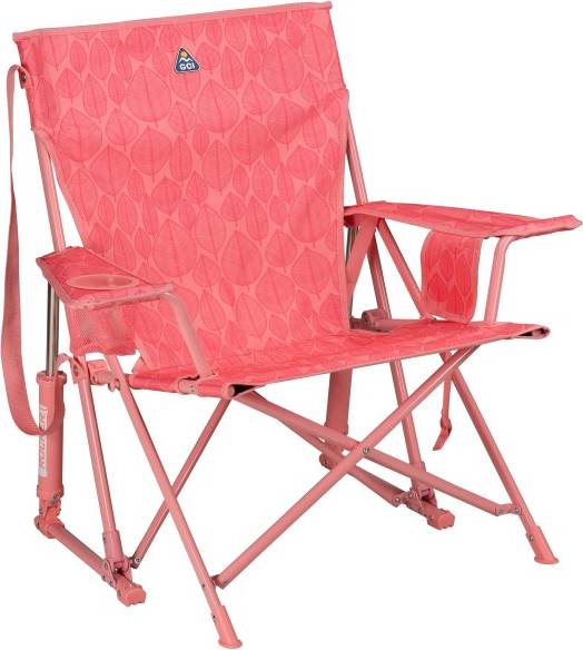 Gci rocker GCI Outdoor Kickback Rocker Leaf Soft Pink