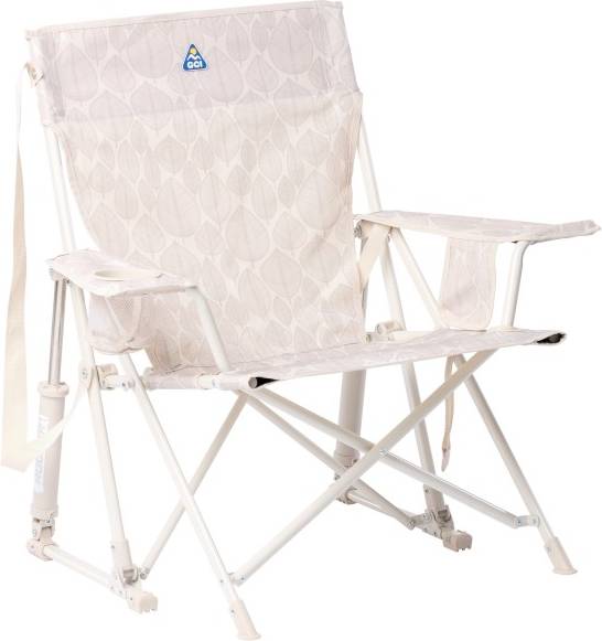 GCI Kickback Rocker Camping Chair White
