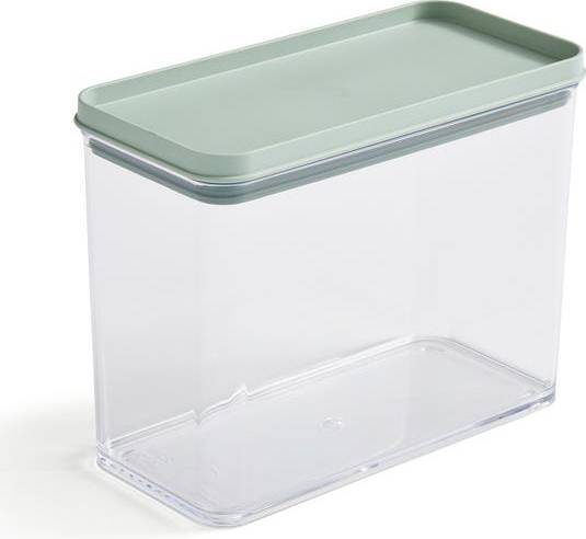 Dunelm Stackable Rectangle Clear Kitchen Container 2.2L