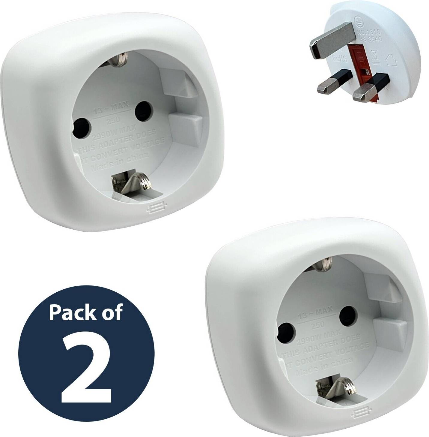Eu To Uk Plug Adapter
