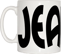 TeeTreeDesigns Jeannie Name Cup & Mug