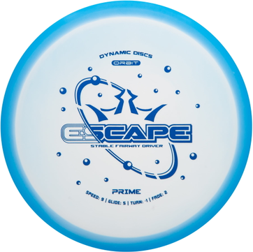 Dynamic Discs Prime Orbit Escape Disc Golf Driver Blue