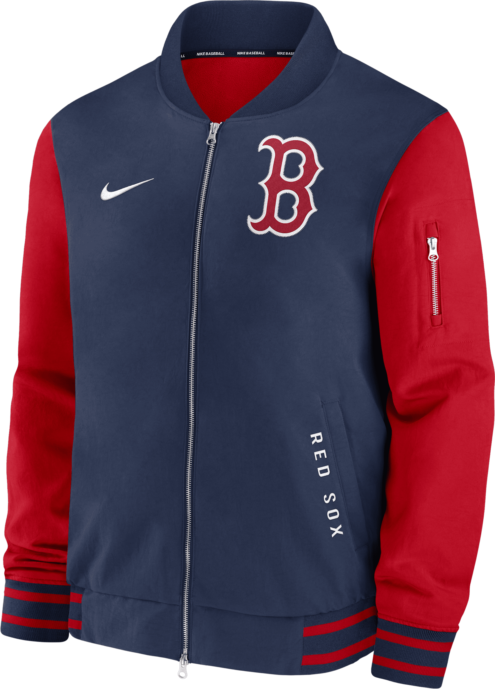 Nike Boston Red Sox Authentic Dugout Bomber Jacket