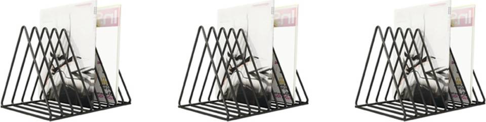 Tlily 3X Vinyl Record CD Storage Rack Album Display Rack