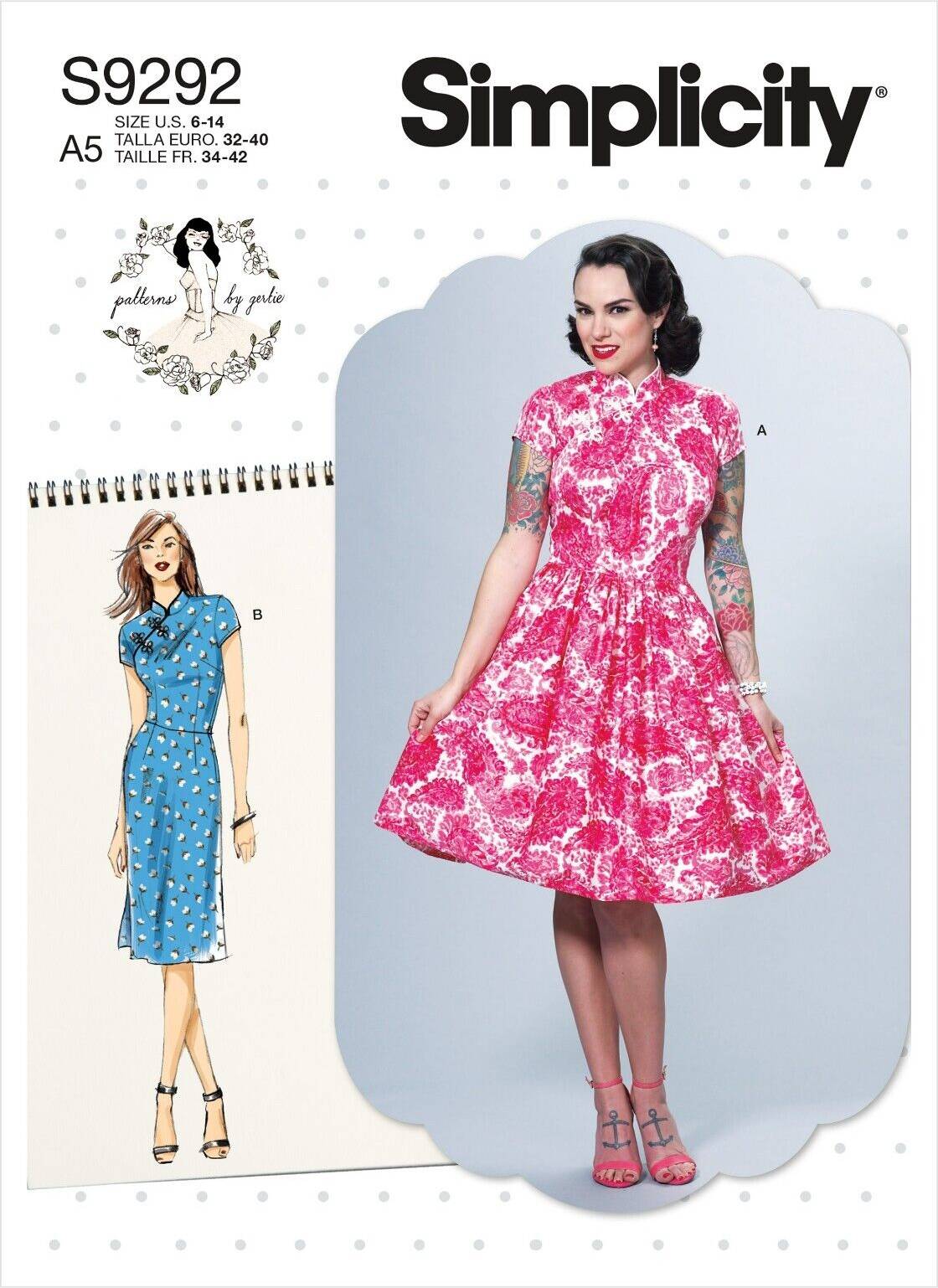 Simplicity Sewing Pattern 9292