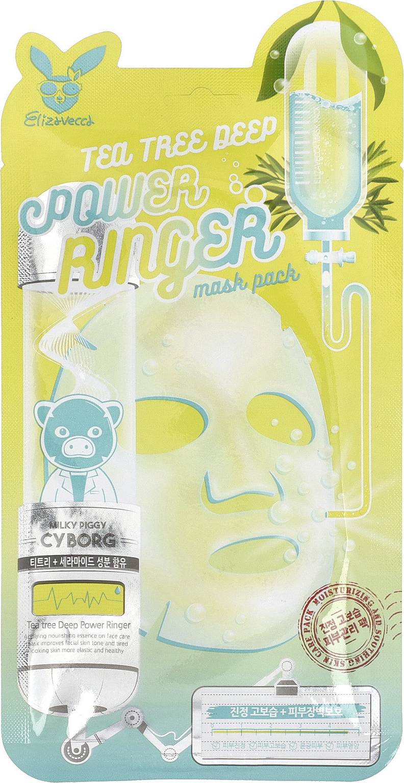 Elizavecca Tea Tree Deep Power Ringer Mask Pack