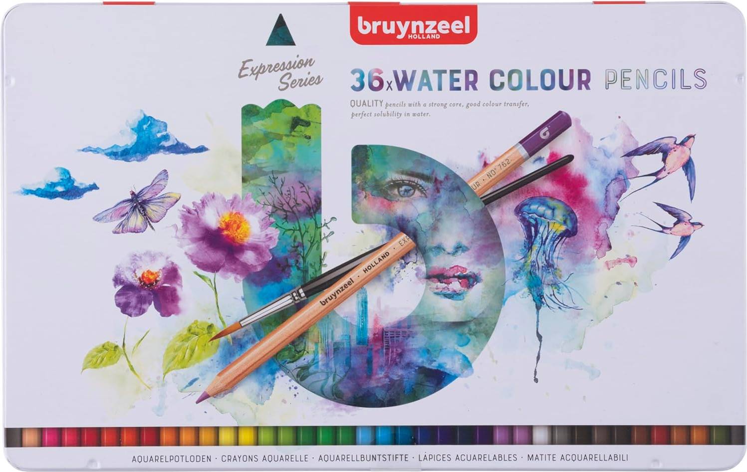 Matite Colorate Expression Set 36 Pezzi