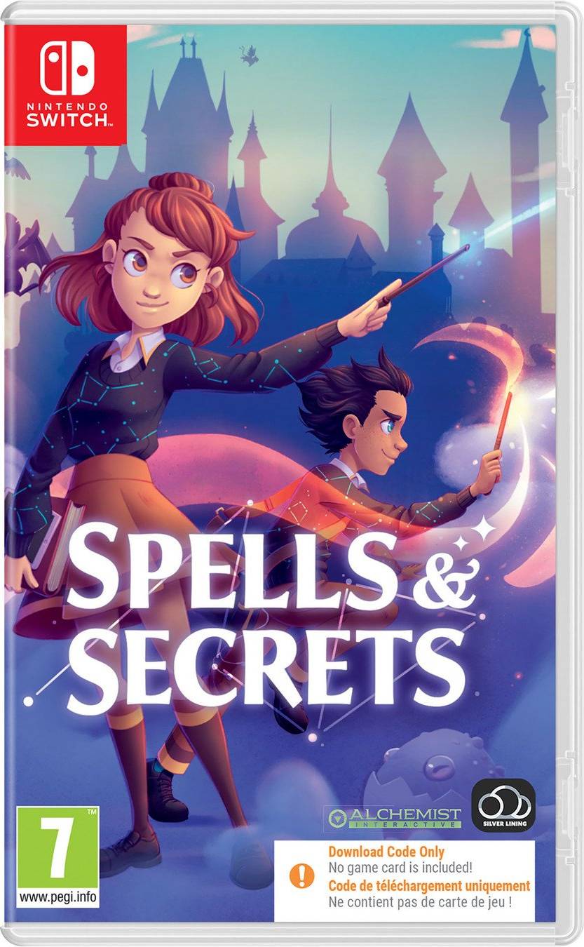 Spells & Secrets Download Code In Box Nintendo Switch
