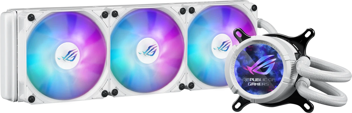 ASUS 360 ROG Strix LC III LCD WHT 575