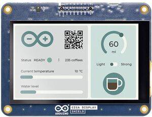 Arduino GIGA Display Shield Touchscreen Modul ASX00039