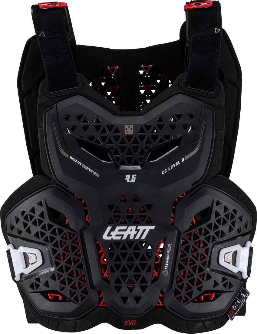 LEATT Rintapanssari 4.5 Evo - Musta