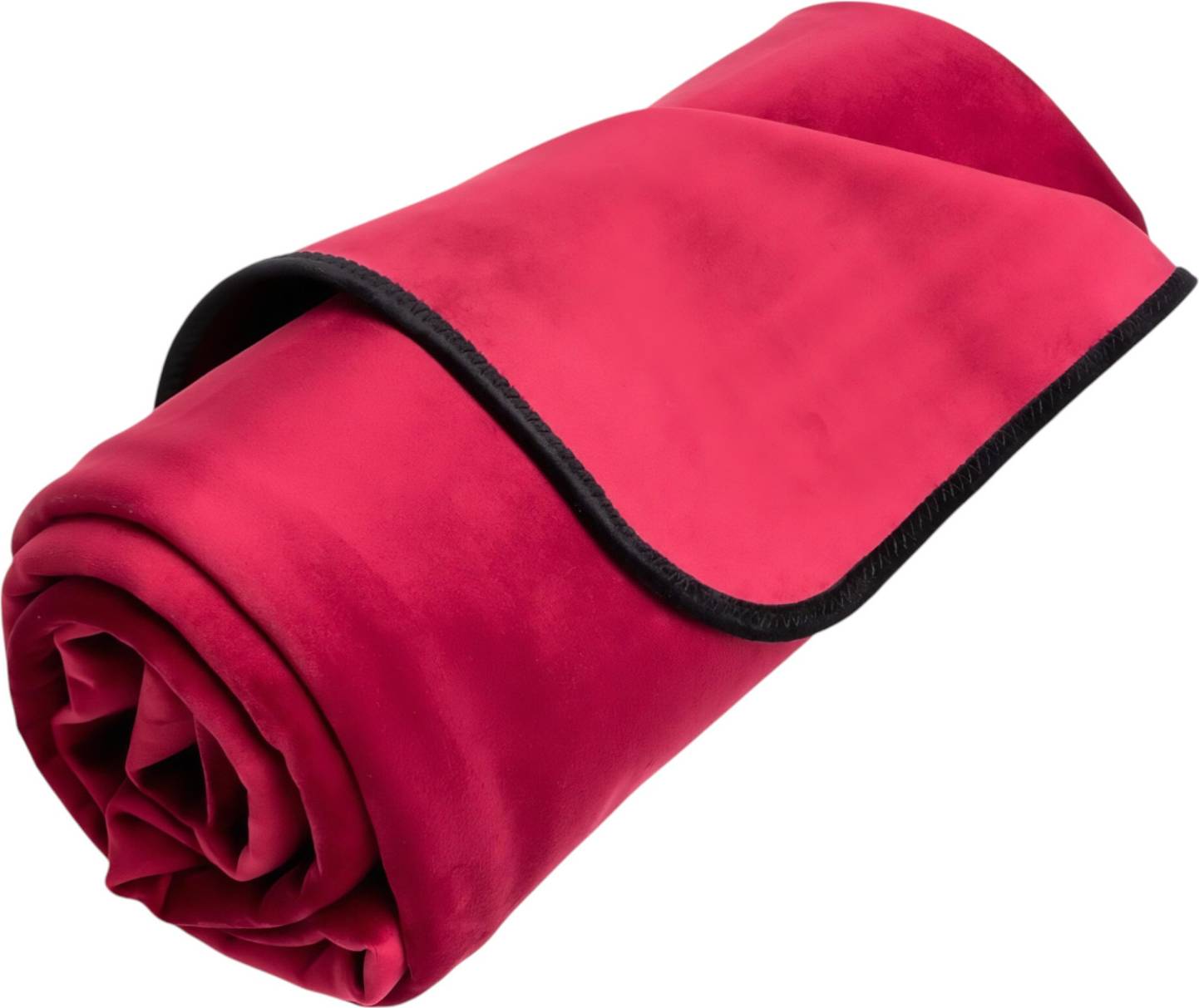 Fascinator Throw Red
