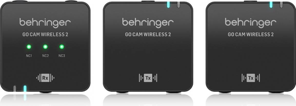 Behringer GO CAM Wireless 2 Dual Clip-On Microphone System