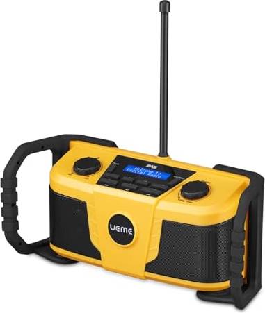 UEME Worksite Rugged Radio 4000mAh USB Rechargeable