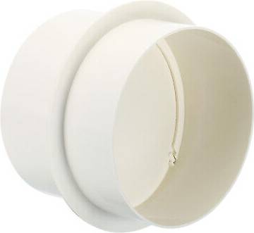 Uxcell 6 Inch Backdraft Damper PVC Airflow Ducting Hose Insert Shutter