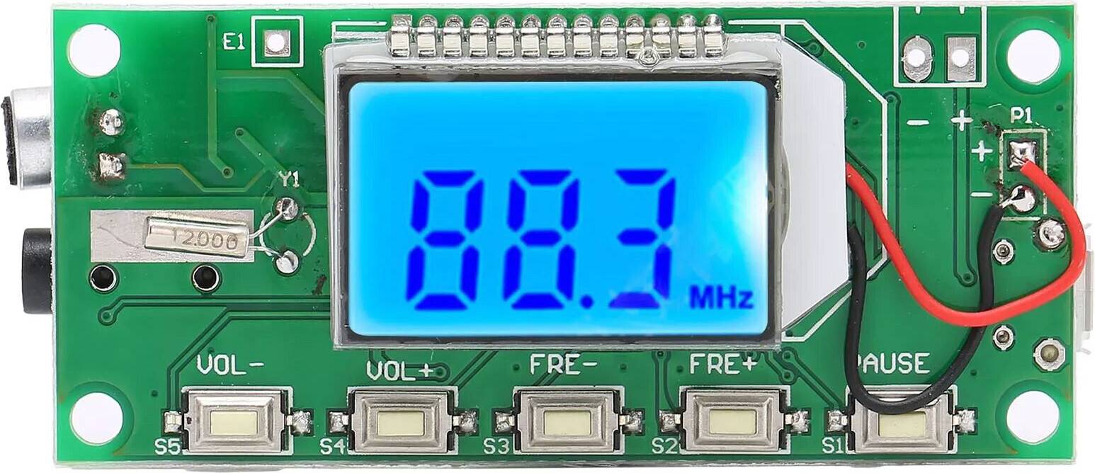 Tomtop Jms FM Transmitter Module with LCD Display