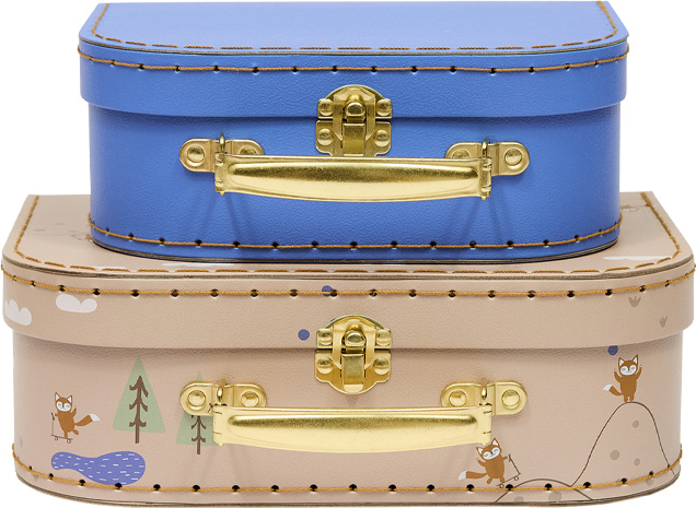 OYOY Friends In The Forest Suitcase Set 2 Pcs