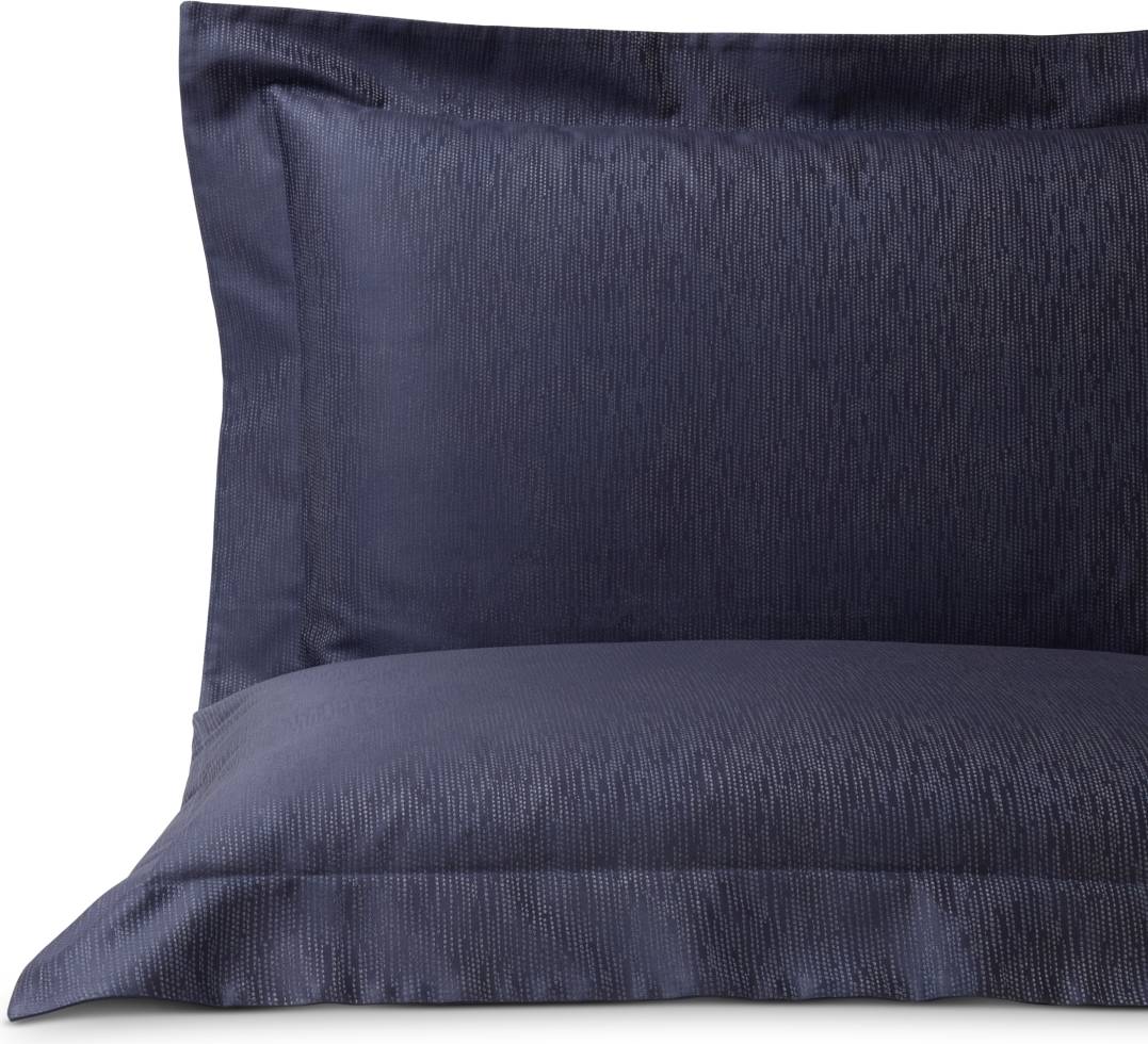 Frette Rays Sham Standard Pillow Case Blue