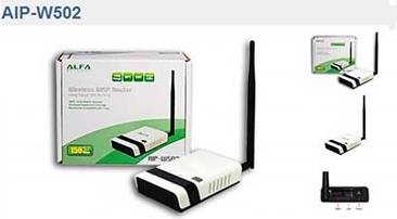 Aip-W502 Wireless Router Trasparente