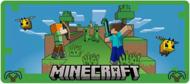 Minecraft Gaming Desk Mat