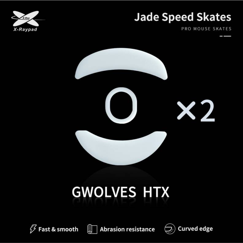 Jade Mouse Skates til G-Wolves HTX 4K/HTX ACE
