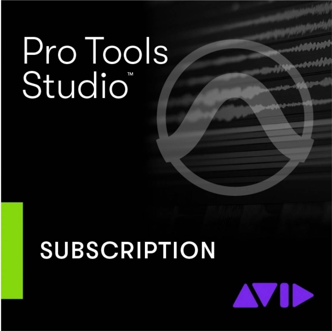 Pro Tools Studio 1-Year Subscription