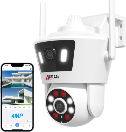 Wireless security cameras Anran Wifi Wireless Security Camera System 4MP